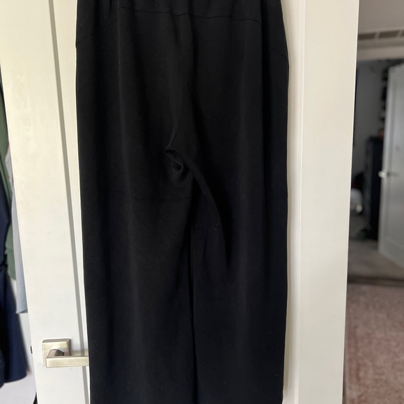 Spanx Air Essentials Black Wide-Leg Drawstring Pants 2X - Picture 2 of 4